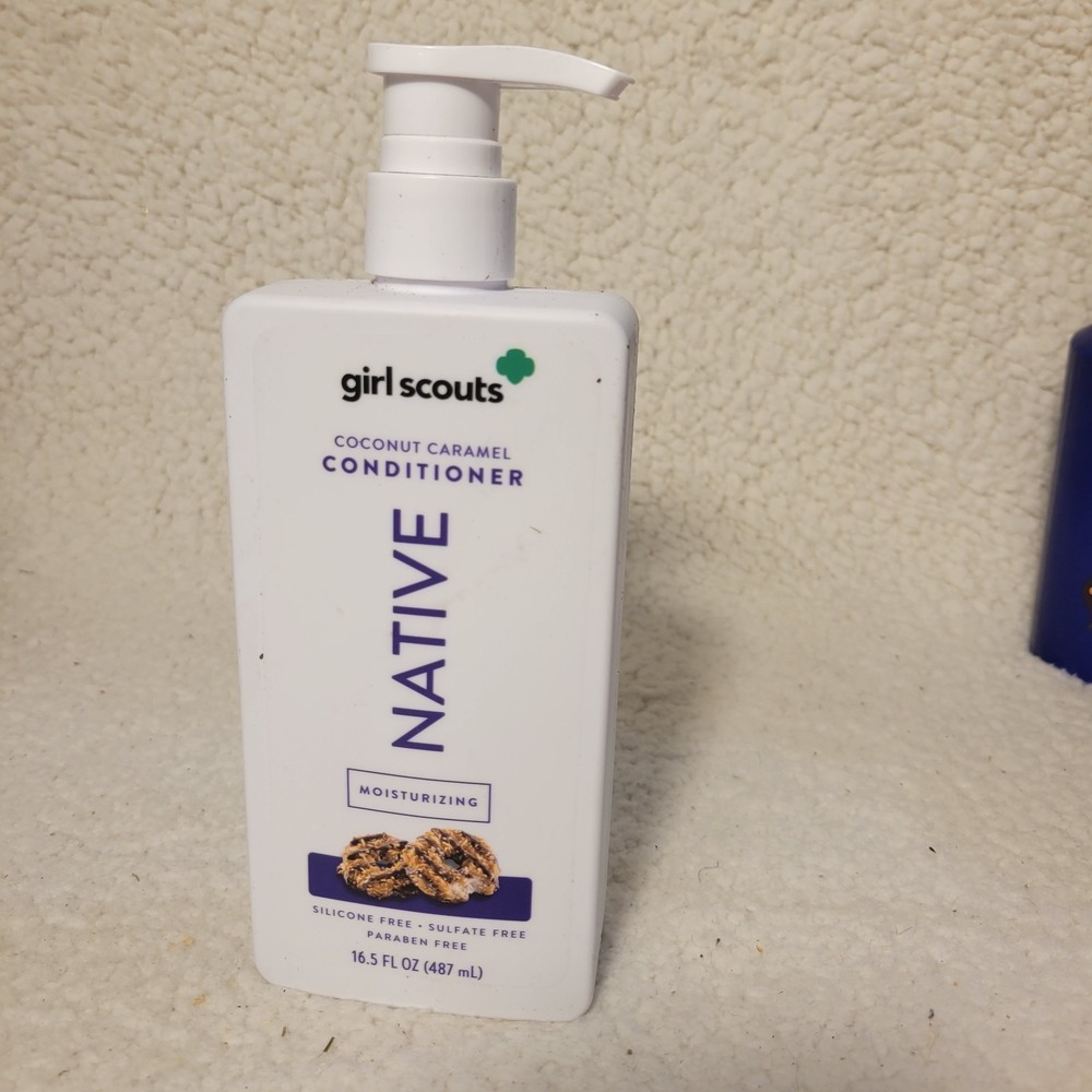 New Native Girl Scouts Moisturizing Conditioner Coconut Caramel 16.5 oz  New